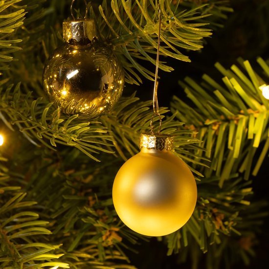 550x550-32581.jpg Unyqoos® Set van 40 stijlvolle mini kerstballen van glas voor kerstdecoratie
