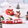550x550-32599.jpg Unyqoos® Set van 13 Miniatuur Kerstfiguren voor Sfeervolle Tafeldecoratie en Poppenhuis