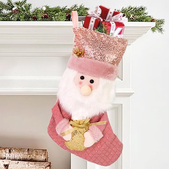 Unyqoos® Feestelijke Kerstkousen voor Decoratie en Cadeauopslag in Huis