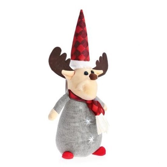 Unyqoos® Charmante rendierdecoratie voor een sfeervolle kerst in huis en kantoor