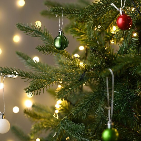 550x550-32637.jpg Unyqoos® Set van 49 onbreekbare kerstballen voor feestelijke kerstboomdecoratie