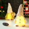 550x550-32688.jpg Unyqoos® Set van Twee Lichtgevende Kabouters voor Kerstdecoratie met Warm Licht