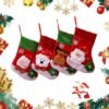 550x550-32739.jpg Unyqoos® Set van 4 decoratieve kerstkousen met ophanglus voor sfeervolle feestdagen