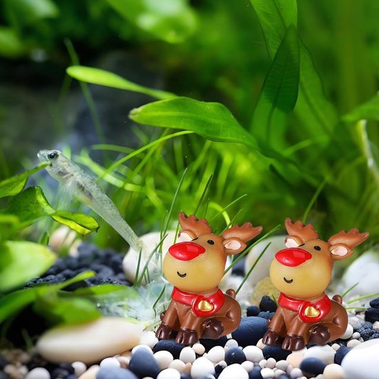 550x550-32751.jpg Unyqoos® Vijfdelige set micro-elandfiguren voor sfeervolle kerstdecoratie