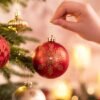 Unyqoos® Luxe kerstballenset 60-delig voor feestelijke decoratie in rood en goud