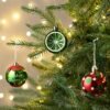 550x550-32777.jpg Unyqoos® Set van 20 onbreekbare kerstballen in rood en wit voor feestdecoratie
