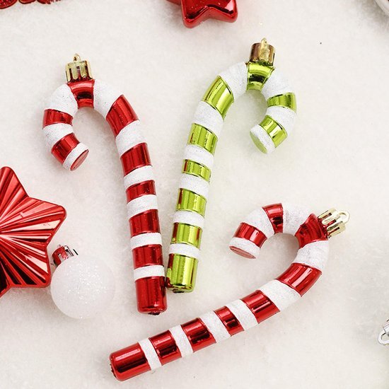 550x550-32858.jpg Unyqoos® Set van 70 onbreekbare kerstballen voor feestelijke boomversiering