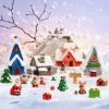 550x550-32883.jpg Unyqoos® Set van 20 Miniatuur Kerstornamenten voor Sfeervolle Kerstdecoratie