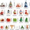 550x550-32885.jpg Unyqoos® Set van 20 Miniatuur Kerstornamenten voor Sfeervolle Kerstdecoratie