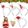 Unyqoos® Feestelijke Kersthoofdband Set voor Kinderen en Volwassenen