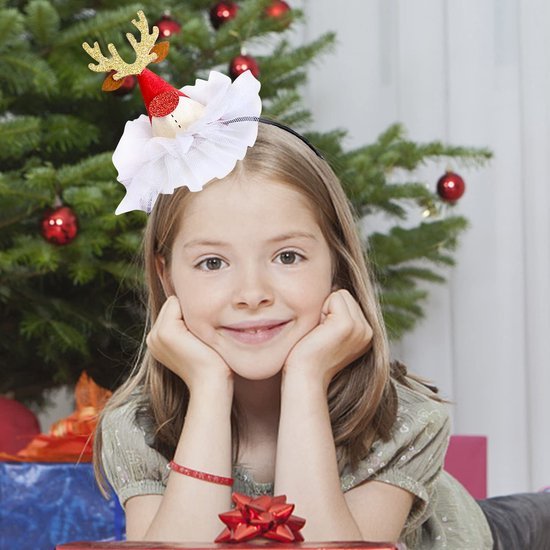 Unyqoos® Feestelijke Kersthoofdband Set voor Kinderen en Volwassenen