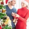Unyqoos® Metalen engel kerstdecoratie set van 4 met sneeuwvlok patroon hangers