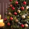 Unyqoos® Luxe set van 20 rode en gouden kerstballen voor sfeervolle kerstdecoratie