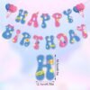 550x550-32938.jpg Unyqoos® Schattig roze en blauw verjaardag banner voor feestelijke decoraties