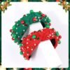 Unyqoos® Feestelijke haarbanden met parels en strass voor kerstvieringen