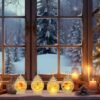 550x550-32967.jpg Unyqoos® Set van vier sfeervolle kerstlantaarns met warm LED-licht voor binnen en buiten