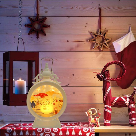 550x550-32968.jpg Unyqoos® Set van vier sfeervolle kerstlantaarns met warm LED-licht voor binnen en buiten