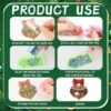 Unyqoos® Creatieve knutselset voor kinderen met 20 kerst diamond painting hangers
