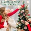 Unyqoos® Creatieve knutselset voor kinderen met 20 kerst diamond painting hangers