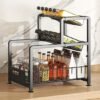 550x550-33119.jpg Unyqoos ® Multifunctionele Metalen Onderkast Organizer voor Keuken en Badkamer met Uittrekbare Laden