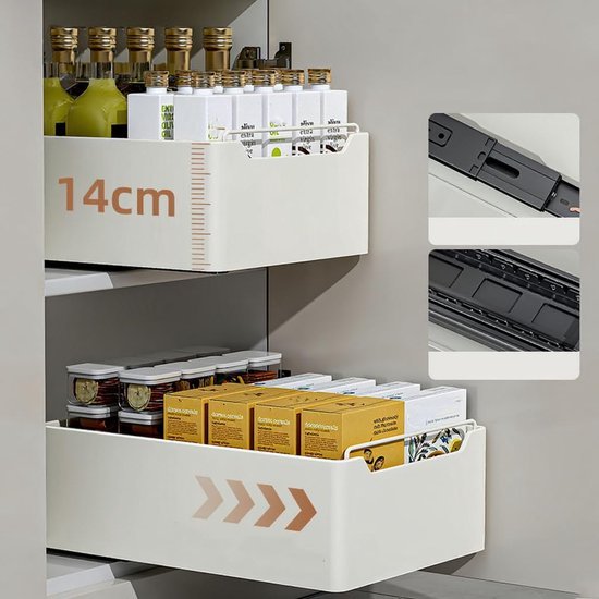 550x550-33284.jpg Unyqoos® Uittrekbare keukenlade zonder boren voor efficiënte organisatie van uw keukenkast