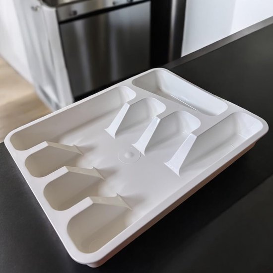 550x550-33317.jpg Unyqoos® Praktische en kunststof bestekorganizer voor een georganiseerde keukenlade