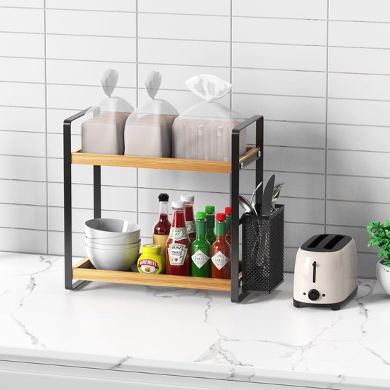 550x550-33437.jpg Unyqoos® Veelzijdige keuken- en koffieaccessoire organizer met uniek tweelaags ontwerp