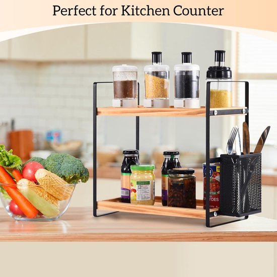 550x550-33438.jpg Unyqoos® Veelzijdige keuken- en koffieaccessoire organizer met uniek tweelaags ontwerp