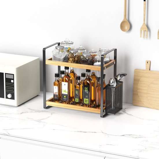 550x550-33439.jpg Unyqoos® Veelzijdige keuken- en koffieaccessoire organizer met uniek tweelaags ontwerp