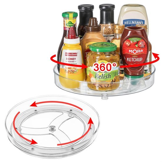 550x550-33488.jpg Unyqoos® Transparante draaibare organizer voor keuken en badkamer 360 graden