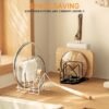 550x550-33518.jpg Unyqoos® Ruimtebesparende keukenorganizer voor snijplanken, deksels en accessoires