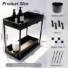 550x550-33546.jpg Unyqoos® Uittrekbare keukenkastorganizer met twee niveaus en antisliprand