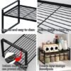 Unyqoos® Praktische En Ruimtebesparende Keukenkast Organizer Met Antislipmat Voor Meerdere Toepassingen