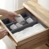 Unyqoos® Luxe Lade Organizer Systeem Met 16 Vakjes Inclusief Anti-slip Siliconen Pads