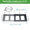 550x550-33801.jpg Unyqoos® Uittrekbare lade-organizer met verstelbare houders voor pannen en deksels