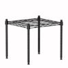 Unyqoos® Verstelbaar en stapelbaar metalen opbergrek voor zware lasten met tijdloos design