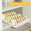 Unyqoos® Uittrekbare keukenlade met geluidsarme rails en afneembare opvangbak