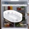 Unyqoos® Draaibare kruidenorganizer voor koelkast en voorraadkast met 360 graden draai