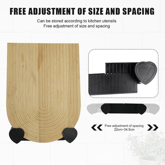 550x550-34052.jpg Unyqoos® Verstelbare pannendekselhouder zonder boren voor muurmontage en ruimtebesparing