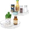 Unyqoos® Veelzijdige Ronde Keuken- en Koelkast Organizer Set voor Efficiëntie en Orde
