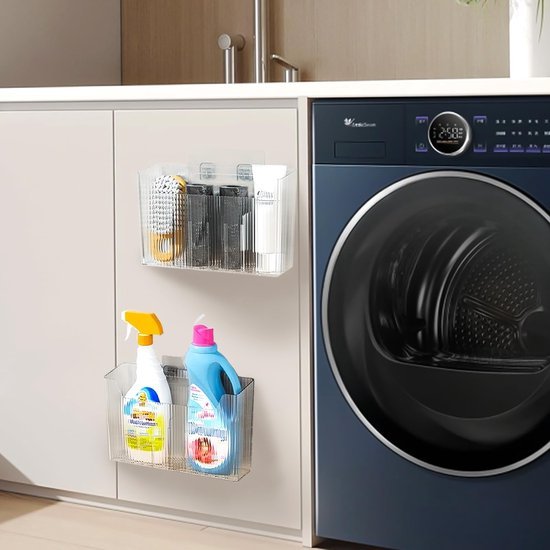 550x550-34139.jpg Unyqoos® Vierdelige set zelfklevende opbergdozen voor keukenkast en wandmontage