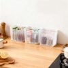 Unyqoos® Complete set van koelkast organizers met hangboxen en verdelers voor efficiëntie