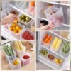 550x550-34309.jpg Unyqoos® Set van 6 Koelkast Organizers met 12 Herbruikbare Vershoudzakken voor Keukenopslag