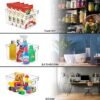 550x550-34315.jpg Unyqoos® Transparante en Stapelbare Koelkastorganizers Set van 6 voor Efficiënte Opbergruimte
