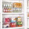 550x550-34471.jpg Unyqoos® Set van vier doorzichtige opbergboxen met deksel voor keuken en badkamer