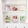 550x550-34472.jpg Unyqoos® Set van vier doorzichtige opbergboxen met deksel voor keuken en badkamer