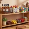Unyqoos® Handige BPA-vrije koelkastorganizerset voor efficiënte keukenopslag