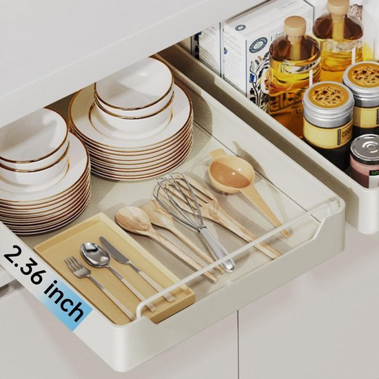 550x550-34536.jpg Unyqoos® Uitschuifbaar en verstelbaar opbergrek voor keuken en badkamer organisatie