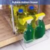 Unyqoos® Multifunctioneel Keuken- en Badkamerrek met Uittrekbare Lade en Opbergruimte