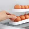 Unyqoos® Innovatieve automatische eierhouder voor efficiënte organisatie in de koelkast
